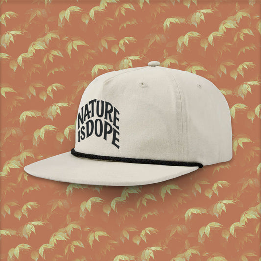 Mountains 5-Panel Rope Hat