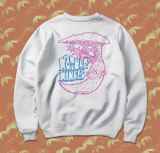 Nature Minded Two Tone Crewneck Sweatshirt