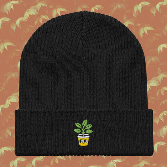 Happy Plants 100% Organic Cotton Beanie