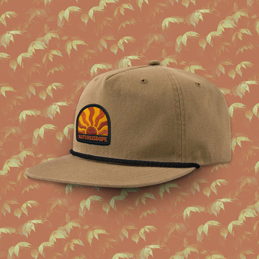 Sunburst 5-Panel Rope Hat