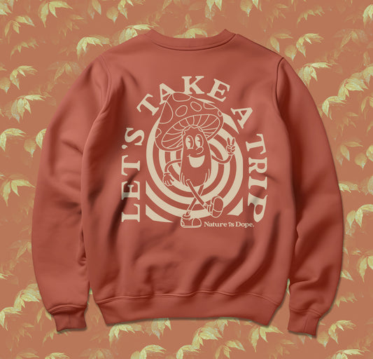 Let's Take a Trip Crewneck Sweatshirt